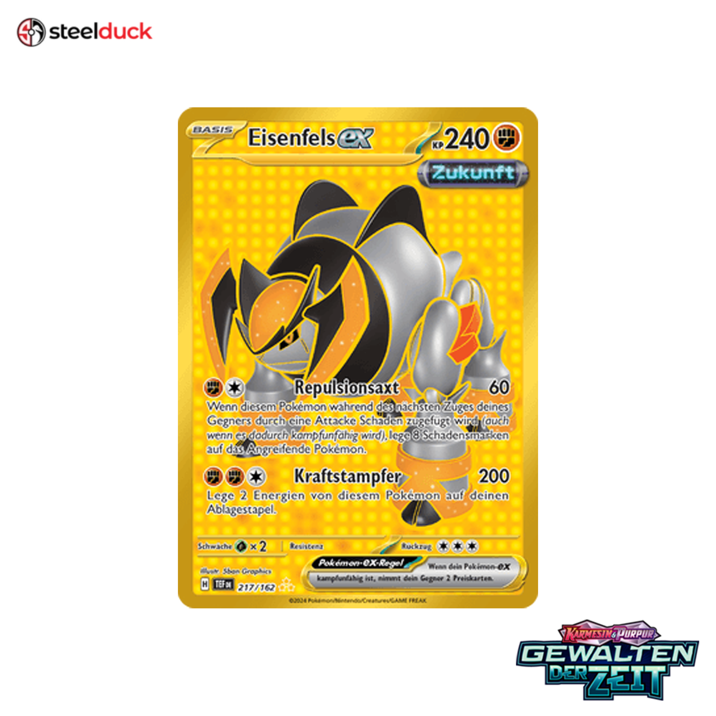 Eisenfels ex (217/162) Gewalten der Zeit - Secret Rare