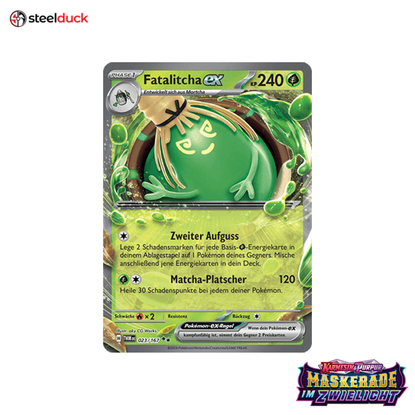 Fatalitcha ex (023/167) Maskerade im Zwielicht - Double Rare