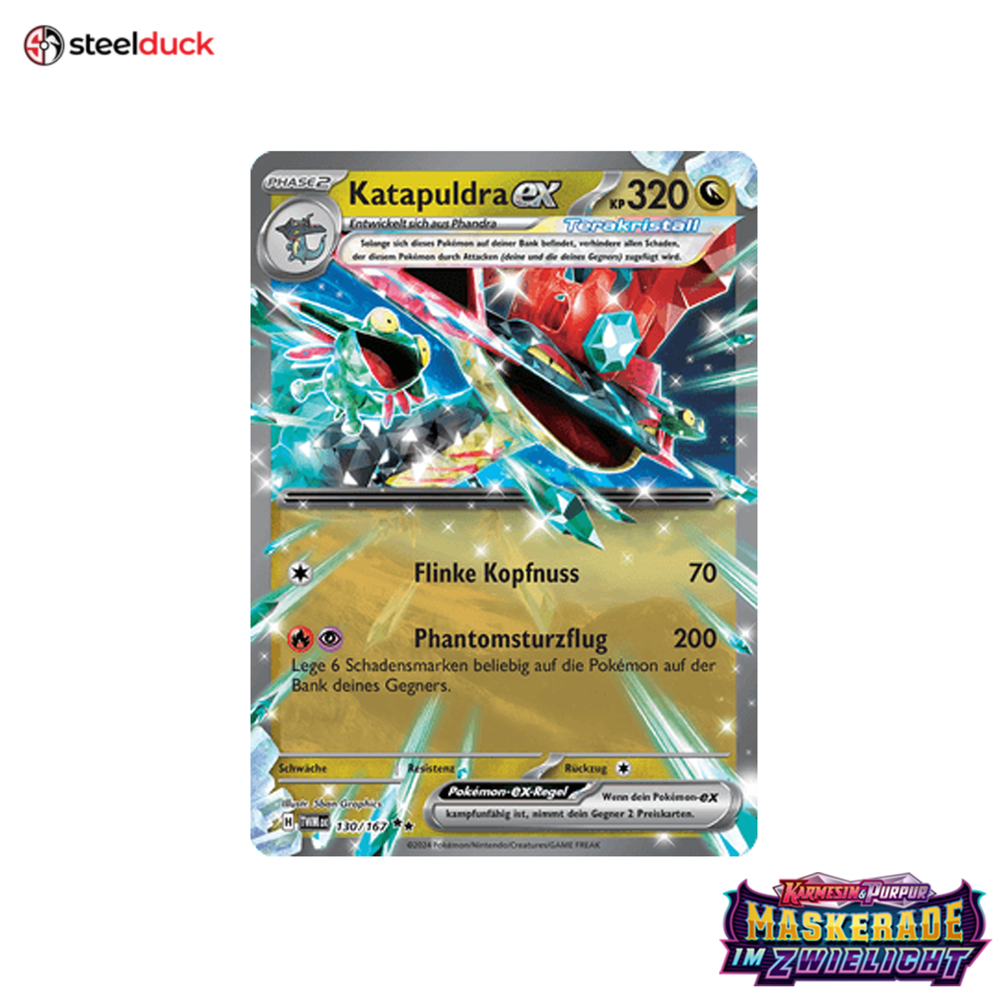 Katapuldra ex (130/167) Maskerade im Zwielicht - Double Rare