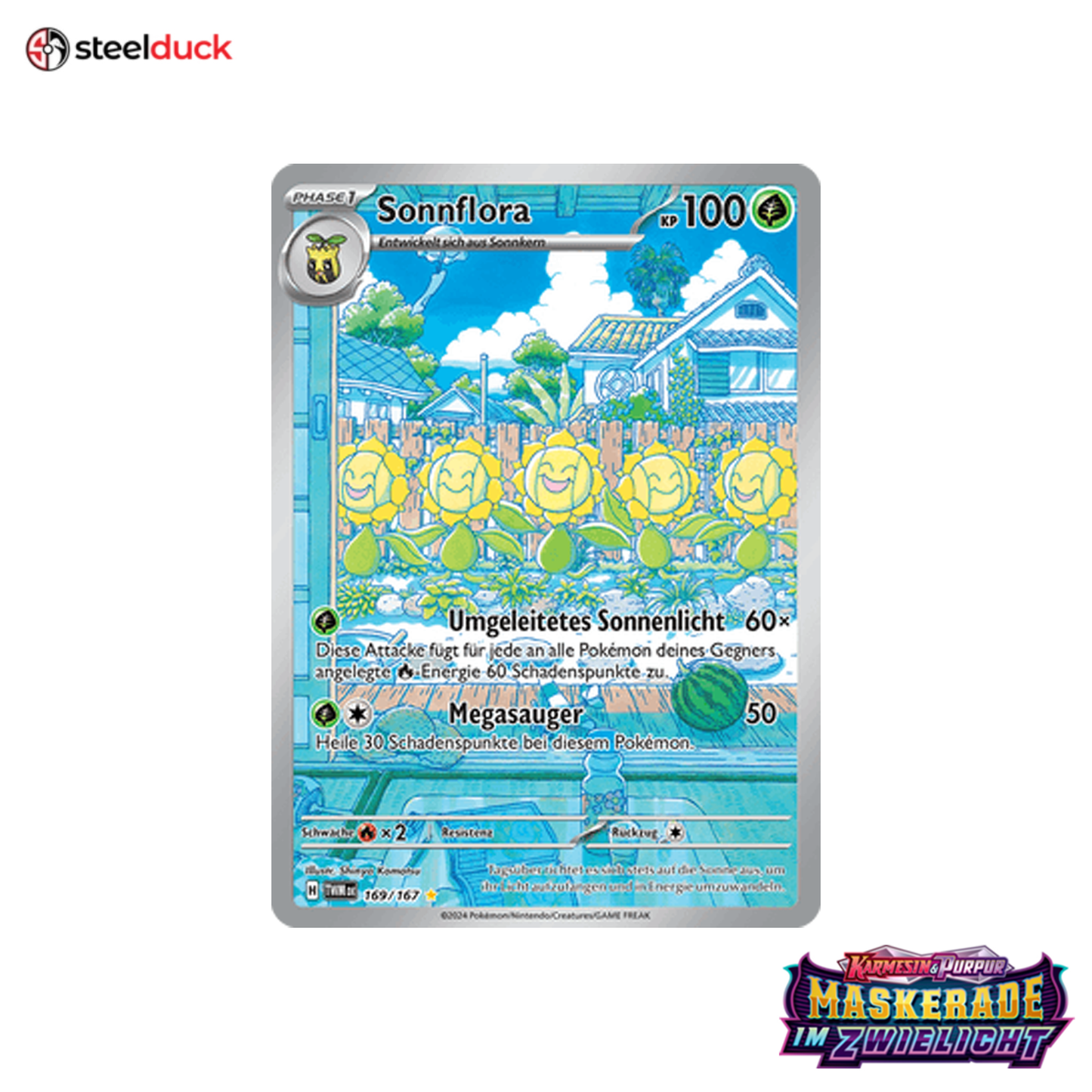 Sonnflora (169/167) Maskerade im Zwielicht - Illustration Rare