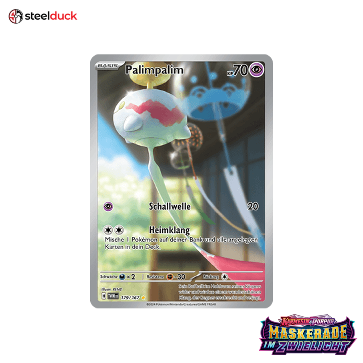 Palimpalim (179/167) Maskerade im Zwielicht - Illustration Rare