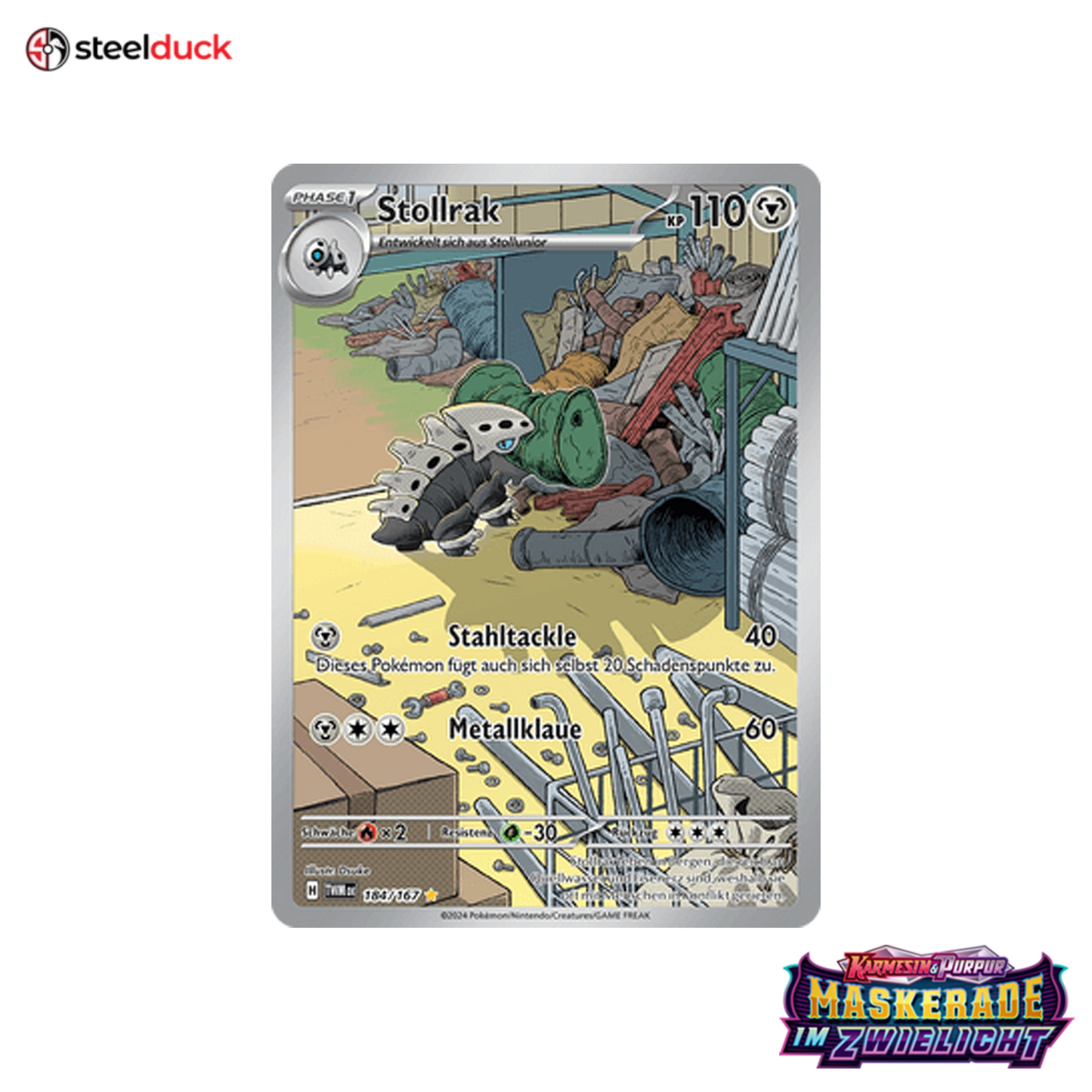 Stollrak (184/167) Maskerade im Zwielicht - Illustration Rare