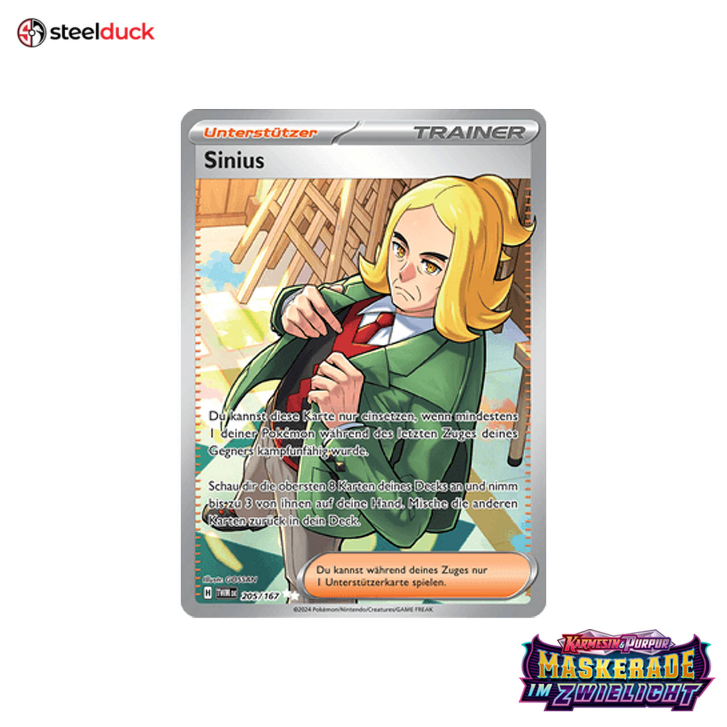 Sinius (205/167) Maskerade im Zwielicht - Ultra Rare