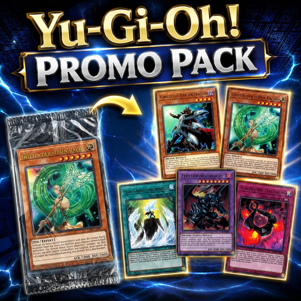 Yu-Gi-Oh! - Sealed Promo Pack LC06 (Deutsch)