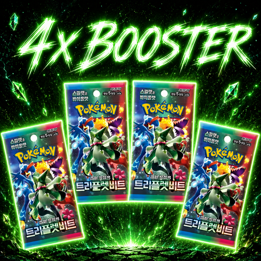 Pokémon - Triplet Beat SV1a - 4x Booster - (KR)