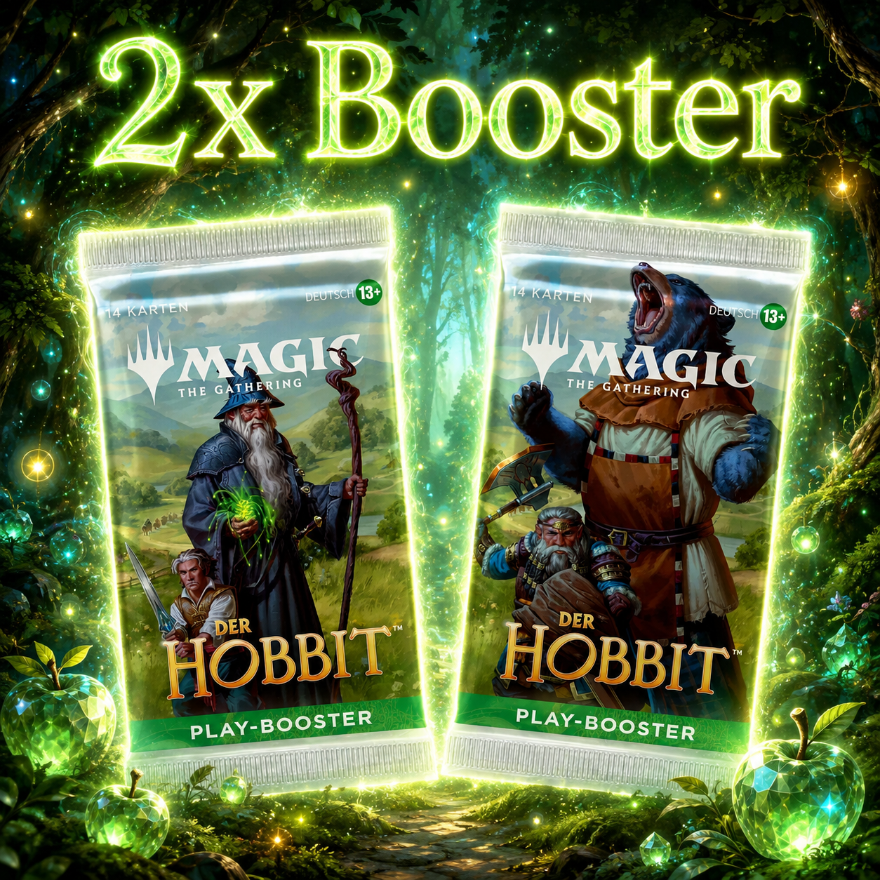 Magic: The Gathering - Der Hobbit 2x Play Booster (DE)