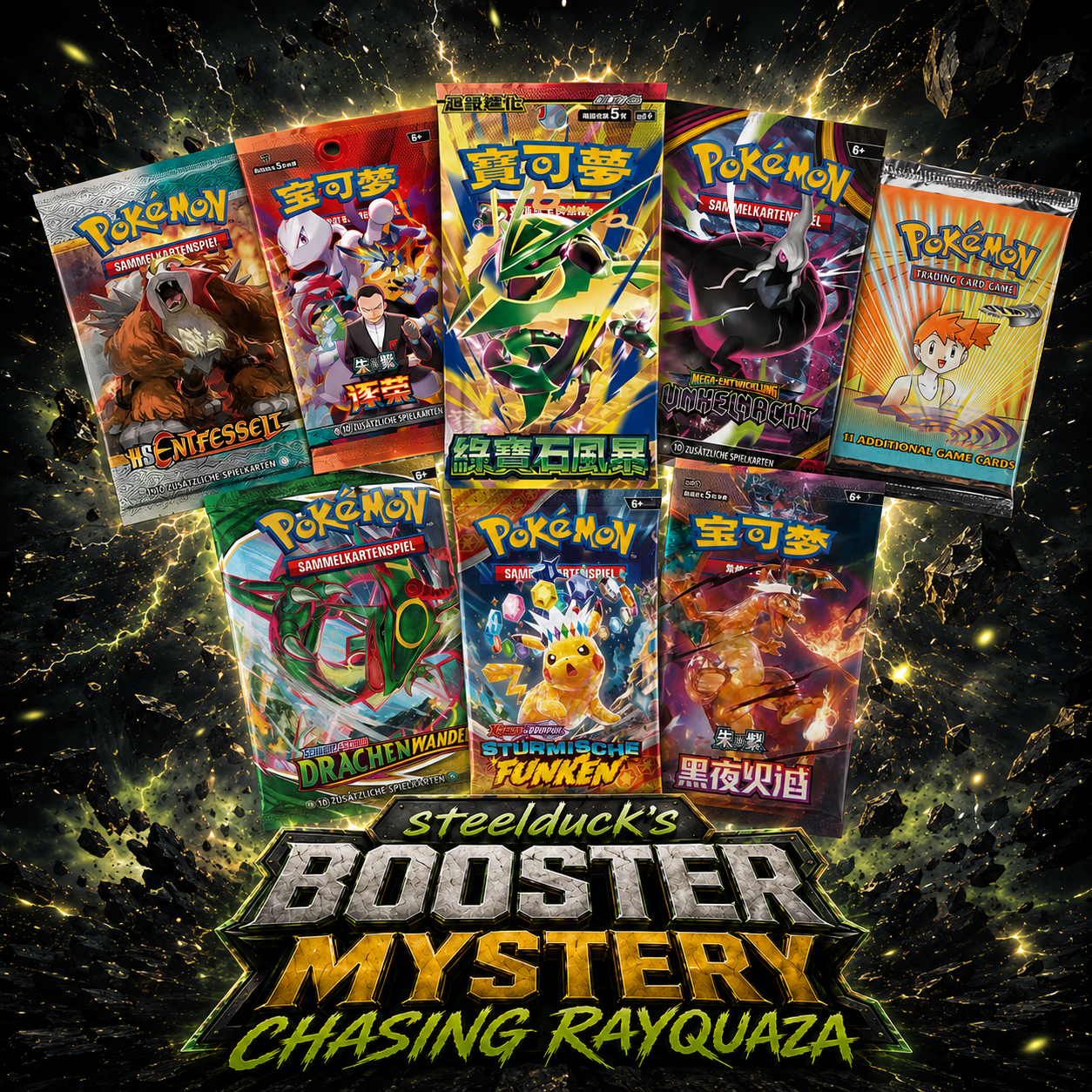 steelduck’s BOOSTER MYSTERY BAG - CHASING RAYQUAZA