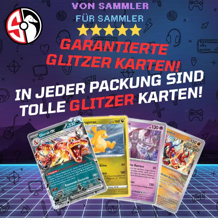 Pokémon XXL Karten - 2er Pack - DEUTSCH, ZUFÄLLIGE AUSWAHL V/EX/VMAX/VSTAR & MEHR
