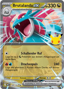 Brutalanda ex (109/128) 30 Jahre - Double Rare