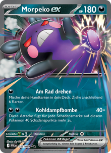 Morpeko ex (055/084) Dunkelnacht - Double Rare
