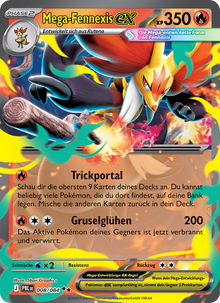 Mega-Fennexis ex (008/084) Dunkelnacht - Double Rare