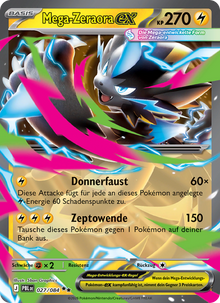 Mega-Zeraora ex (027/084) Dunkelnacht - Double Rare