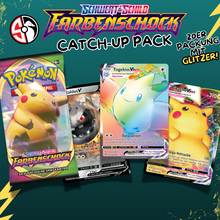Pokémon Farbenschock – Kartenpaket (20 Karten) – Deutsch – inkl. 1 Hit-Karte