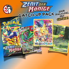 Pokémon Zenit der Könige – Kartenpaket (20 Karten) – Deutsch – inkl. 1 Hit-Karte