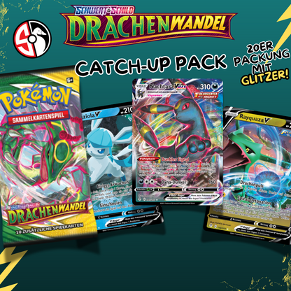 Pokémon Drachenwandel – Kartenpaket (20 Karten) – Deutsch – inkl. 1 Hit-Karte