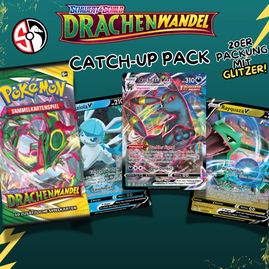 Pokémon Drachenwandel – Kartenpaket (20 Karten) – Deutsch – inkl. 1 Hit-Karte
